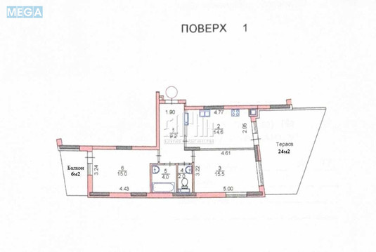 Продаж 2 кімнатної квартири (70/31/15), 1 пов. 4 пов. будинку, <a class="location-link" href="/kiev/" title="Недвижимость Київ">Київ</a>, <a class="location-link" href="/kiev/obolonskij/" title="Недвижимость Оболонський район">Оболонський р-н</a>, Богатырская ул., 32 (изображение 24)