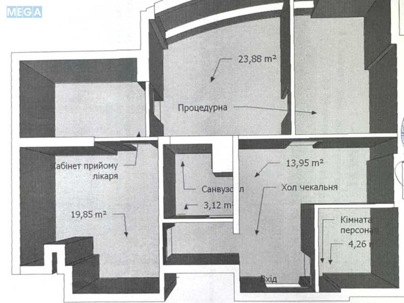 Оренда комерційної нерухомості, 69 кв.м, <a class="location-link" href="/kiev/" title="Недвижимость Київ">Київ</a>, <a class="location-link" href="/kiev/solomenskij/" title="Недвижимость Солом'янський район">Солом'янський р-н</a>, Ковальський пров., 19 (изображение 14)