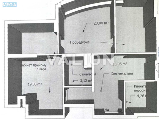 Оренда комерційної нерухомості, 69 кв.м, <a class="location-link" href="/kiev/" title="Недвижимость Київ">Київ</a>, <a class="location-link" href="/kiev/solomenskij/" title="Недвижимость Солом'янський район">Солом'янський р-н</a>, Ковальський пров., 19 (изображение 23)