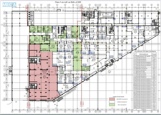 Оренда комерційної нерухомості, 250&nbsp;кв.м, под магазин, <a class="location-link" href="/kiev/" title="Недвижимость Київ">Київ</a>, <a class="location-link" href="/kiev/darnickij/" title="Недвижимость Дарницький район">Дарницький р-н</a>, Миколи Бажана просп., 17 (изображение 2)