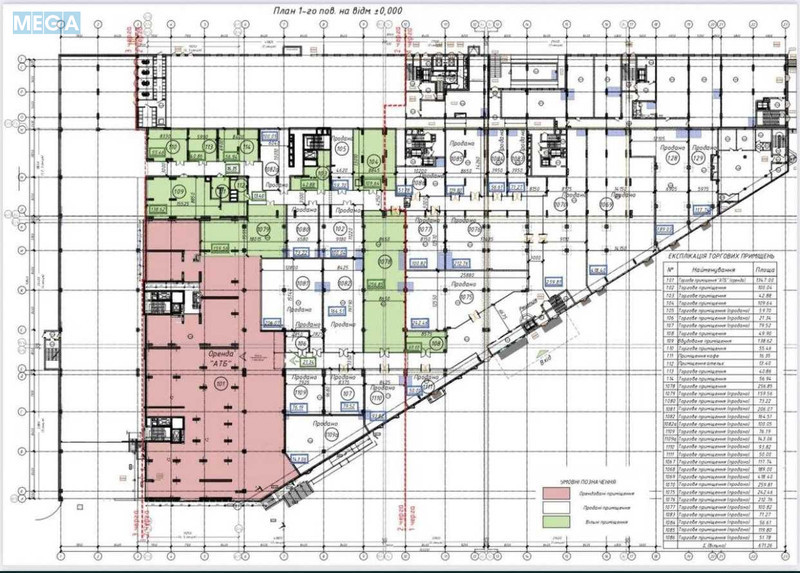 Оренда комерційної нерухомості, 250&nbsp;кв.м, под магазин, <a class="location-link" href="/kiev/" title="Недвижимость Київ">Київ</a>, <a class="location-link" href="/kiev/darnickij/" title="Недвижимость Дарницький район">Дарницький р-н</a>, Миколи Бажана просп., 17 (изображение 2)