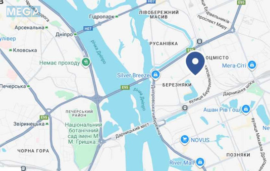 Оренда 1 кімнатної квартири, <a class="location-link" href="/kiev/" title="Недвижимость Київ">Київ</a>, <a class="location-link" href="/kiev/dneprovskij/" title="Недвижимость Дніпровський район">Дніпровський р-н</a>, Павла Тичини просп., 26а (изображение 23)