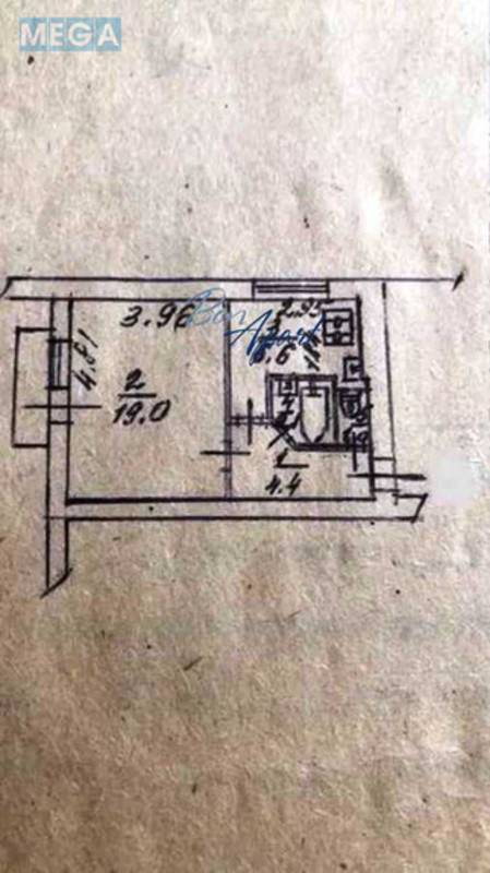 Продаж 1 кімнатної квартири (33/19/6,6), 5 пов. 9 пов. будинку, <a class="location-link" href="/kiev/" title="Недвижимость Київ">Київ</a>, <a class="location-link" href="/kiev/solomenskij/" title="Недвижимость Солом'янський район">Солом'янський р-н</a>, Чоколівський бульв., 19 (изображение 8)
