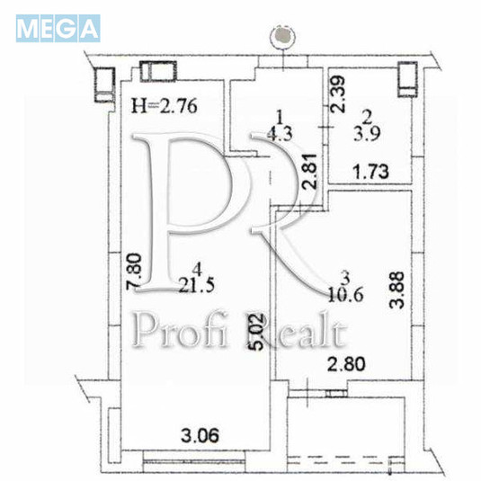 Продаж 1 кімнатної квартири (42/10/20), 15 пов. 17 пов. будинку, <a class="location-link" href="/kiev/" title="Недвижимость Київ">Київ</a>, <a class="location-link" href="/kiev/svyatoshinskij/" title="Недвижимость Святошинський район">Святошинський р-н</a>, Перемоги проспект, 67 (изображение 20)