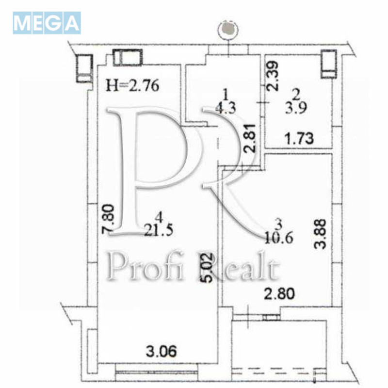 Продаж 1 кімнатної квартири (42/10/20), 15 пов. 17 пов. будинку, <a class="location-link" href="/kiev/" title="Недвижимость Київ">Київ</a>, <a class="location-link" href="/kiev/svyatoshinskij/" title="Недвижимость Святошинський район">Святошинський р-н</a>, Перемоги проспект, 67 (изображение 20)