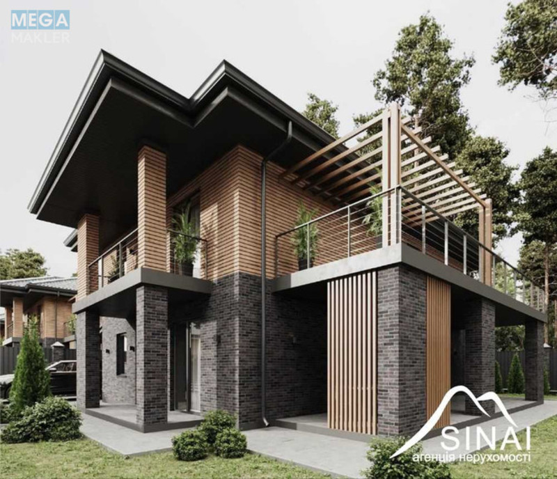 Продаж дома, 2&nbsp;поверху, 250&nbsp;кв.м, 4&nbsp;кімнати, ділянка 4,40&nbsp;сотки, <a class="location-link" href="/kiev/" title="Недвижимость Київ">Київ</a>, <a class="location-link" href="/kiev/svyatoshinskij/" title="Недвижимость Святошинський район">Святошинський р-н</a>, Михаила Чалого ул., 2 (изображение 4)