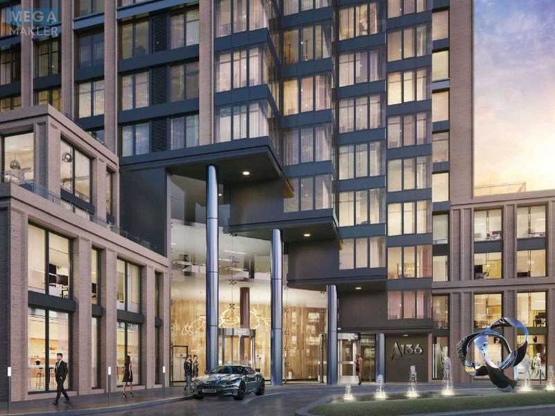 Продаж 1 кімнатної квартири (54,9/25/12), 28 пов. 33 пов. будинку, <a class="location-link" href="/kiev/" title="Недвижимость Київ">Київ</a>, <a class="location-link" href="/kiev/goloseevskij/" title="Недвижимость Голосіївський район">Голосіївський р-н</a>, Антоновича вул., 136 (изображение 2)