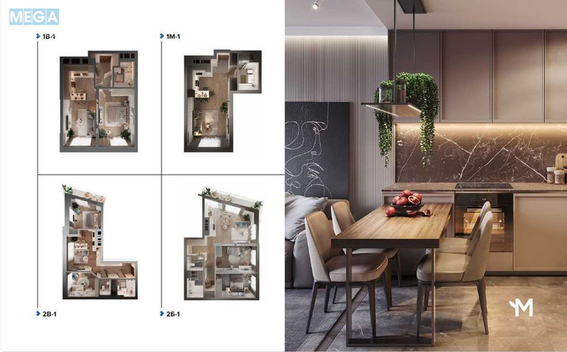 Продаж 1 кімнатної квартири (44,4/21/14), 33 пов. 34 пов. будинку, <a class="location-link" href="/kiev/" title="Недвижимость Київ">Київ</a>, <a class="location-link" href="/kiev/goloseevskij/" title="Недвижимость Голосіївський район">Голосіївський р-н</a>, Академіка Заболотного вул., 1б (изображение 4)