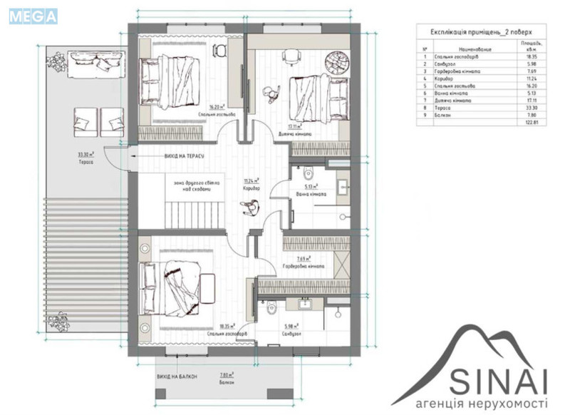 Продаж дома, 2&nbsp;поверху, 250&nbsp;кв.м, 4&nbsp;кімнати, ділянка 4,40&nbsp;сотки, <a class="location-link" href="/petropavlovskaya-borshagovka/" title="Недвижимость Петропавлівська Борщагівка">Петропавлівська Борщагівка</a>, Соборна, 34 (изображение 3)