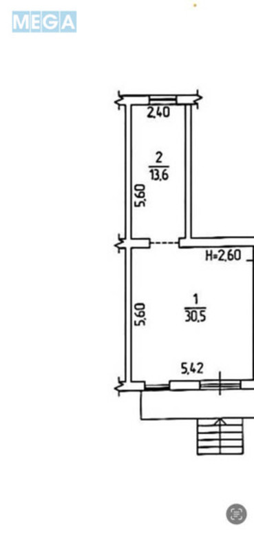Оренда комерційної нерухомості, 48&nbsp;кв.м, под магазин, <a class="location-link" href="/kiev/" title="Недвижимость Київ">Київ</a>, <a class="location-link" href="/kiev/dneprovskij/" title="Недвижимость Дніпровський район">Дніпровський р-н</a>, Краковская ул. (изображение 4)