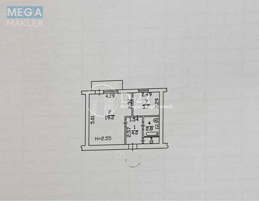 Продаж 1 кімнатної квартири (35,2/19,2/5,7), 3 пов. 5 пов. будинку, <a class="location-link" href="/kiev/" title="Недвижимость Київ">Київ</a>, <a class="location-link" href="/kiev/darnickij/" title="Недвижимость Дарницький район">Дарницький р-н</a>, Євгена Харченка вул., 43 (изображение 23)