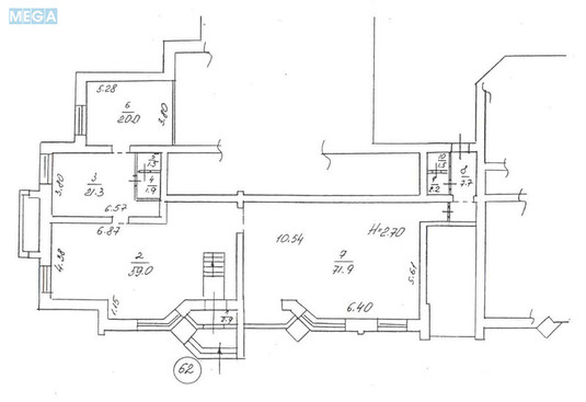 Продаж комерційної нерухомості, 189,90&nbsp;кв.м, под магазин, <a class="location-link" href="/kiev/" title="Недвижимость Київ">Київ</a>, <a class="location-link" href="/kiev/solomenskij/" title="Недвижимость Солом'янський район">Солом'янський р-н</a>, Андрія Головка вул., 12 (изображение 7)