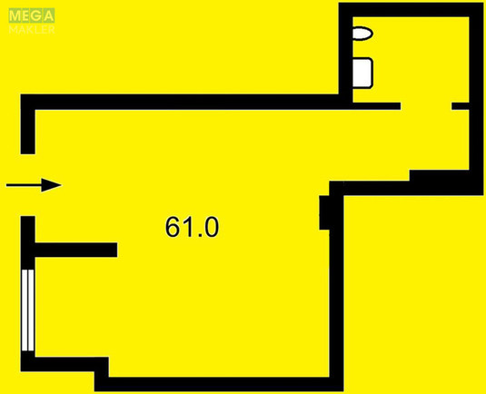 Оренда комерційної нерухомості, 61&nbsp;кв.м, <a class="location-link" href="/kiev/" title="Недвижимость Київ">Київ</a>, <a class="location-link" href="/kiev/goloseevskij/" title="Недвижимость Голосіївський район">Голосіївський р-н</a>, Валерія Лобановського просп., 144 (изображение 8)