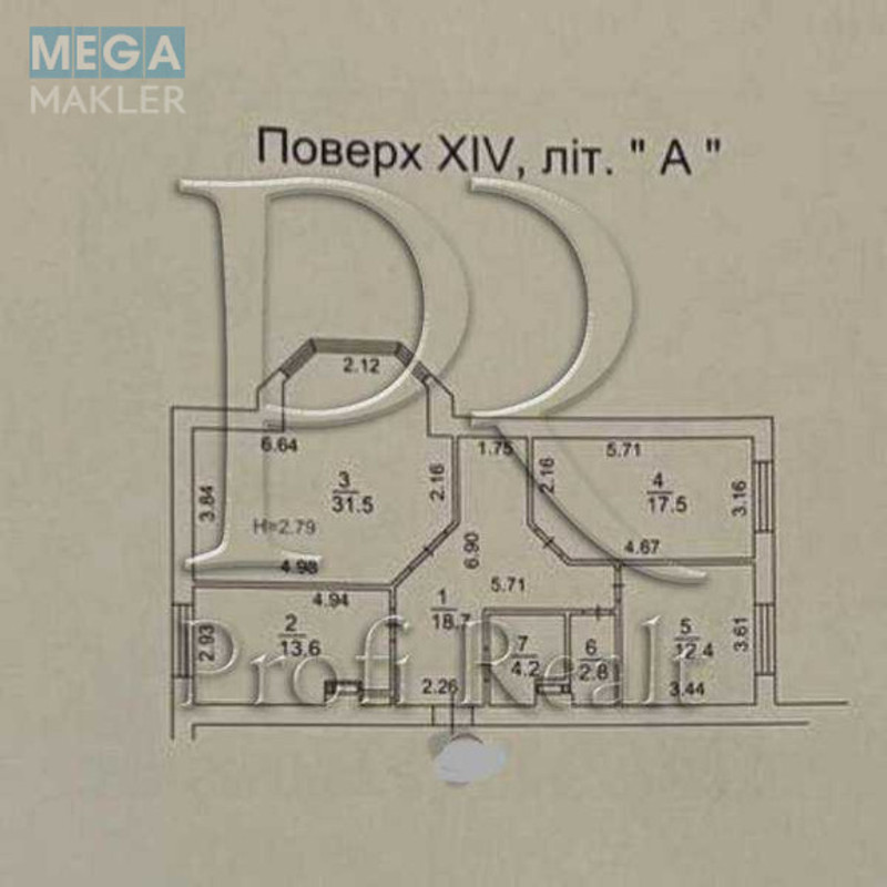 Продаж 3 кімнатної квартири (101/62/14), 14 пов. 19 пов. будинку, <a class="location-link" href="/kiev/" title="Недвижимость Київ">Київ</a>, <a class="location-link" href="/kiev/podolskij/" title="Недвижимость Подольский район">Подольский р-н</a>, Борщагівська вулиця, 206 (изображение 20)