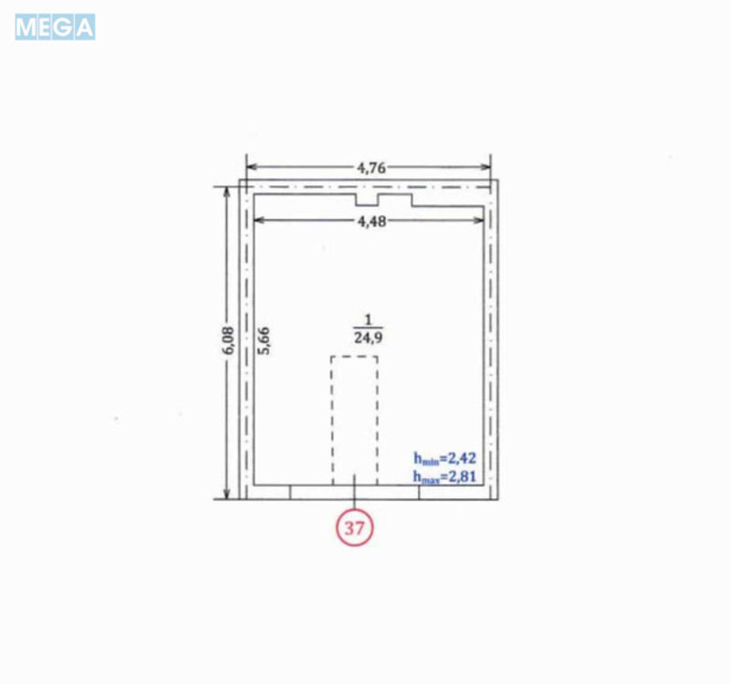 Продаж комерційної нерухомості, 43&nbsp;кв.м, <a class="location-link" href="/kiev/" title="Недвижимость Київ">Київ</a>, <a class="location-link" href="/kiev/solomenskij/" title="Недвижимость Солом'янський район">Солом'янський р-н</a>, Клиническая ул., 25 (изображение 3)