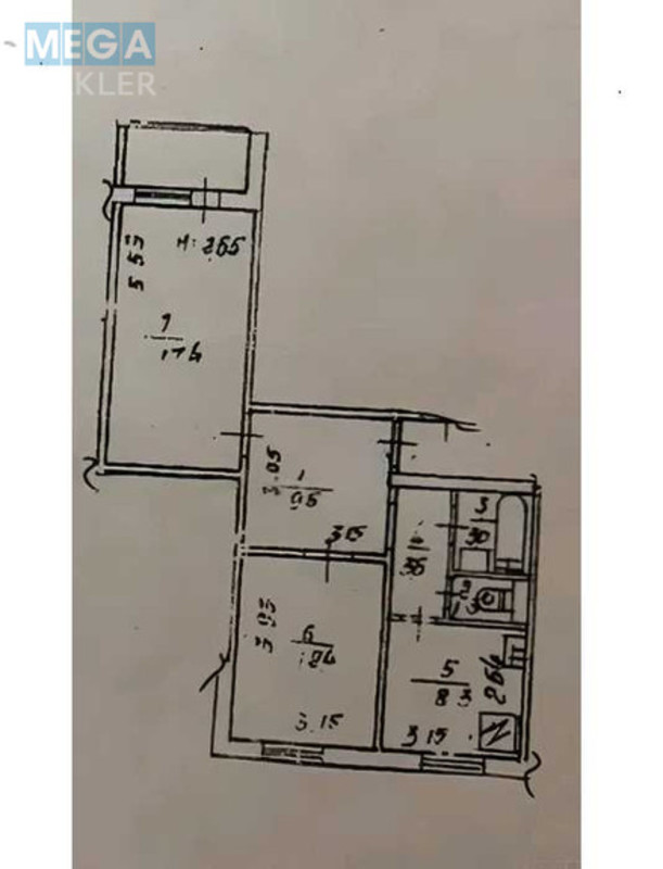 Продаж 2 кімнатної квартири (57,6/29,8/8,3), 1 пов. 16 пов. будинку, <a class="location-link" href="/kiev/" title="Недвижимость Київ">Київ</a>, <a class="location-link" href="/kiev/darnickij/" title="Недвижимость Дарницький район">Дарницький р-н</a>, Анни Ахматової вул., 16В (изображение 2)