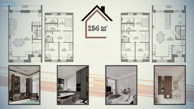 Продаж дома, 2&nbsp;поверху, 134&nbsp;кв.м, 4&nbsp;кімнати, ділянка 1,06&nbsp;сотка, <a class="location-link" href="/hodosovka/" title="Недвижимость Ходосівка">Ходосівка</a>, Шляхова, 2 (изображение 8)