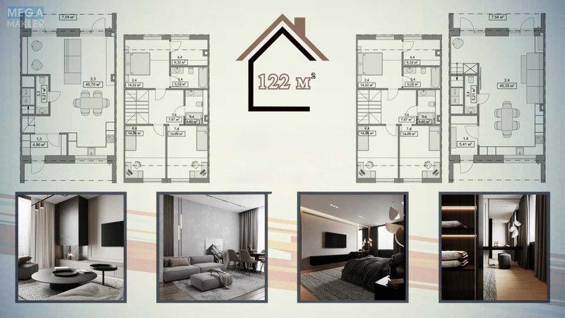 Продаж дома, 2&nbsp;поверху, 122&nbsp;кв.м, 4&nbsp;кімнати, ділянка 1,06&nbsp;сотка, <a class="location-link" href="/hodosovka/" title="Недвижимость Ходосівка">Ходосівка</a>, Хляхова, 2 (изображение 8)