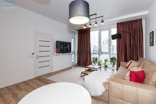 Продаж 2 кімнатної квартири (62,5/11/15), 18 пов. 30 пов. будинку, <a class="location-link" href="/kiev/" title="Недвижимость Київ">Київ</a>, <a class="location-link" href="/kiev/goloseevskij/" title="Недвижимость Голосіївський район">Голосіївський р-н</a>, Саксаганского ул., 37К (изображение 2)