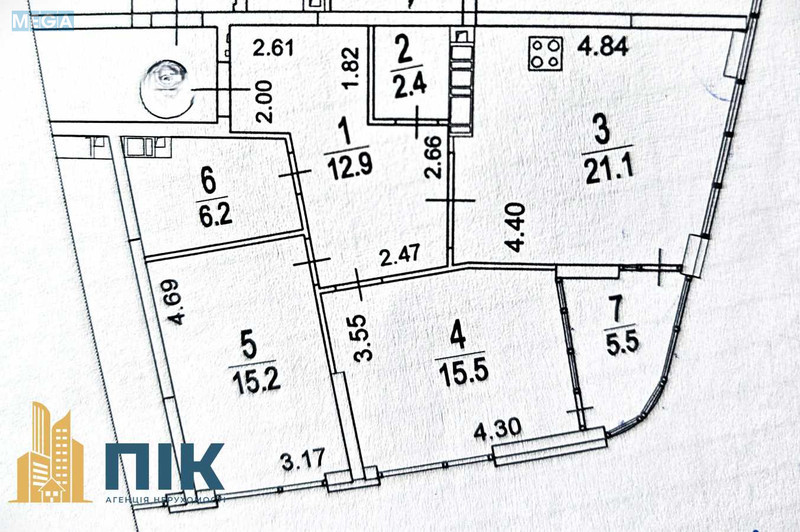 Продаж 2 кімнатної квартири (79/30/21), 10 пов. 26 пов. будинку, <a class="location-link" href="/kiev/" title="Недвижимость Київ">Київ</a>, <a class="location-link" href="/kiev/darnickij/" title="Недвижимость Дарницький район">Дарницький р-н</a>, Днепровская наб., 15ж (изображение 25)
