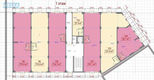 Продаж комерційної нерухомості, 121,60&nbsp;кв.м, под магазин, <a class="location-link" href="/kiev/" title="Недвижимость Київ">Київ</a>, <a class="location-link" href="/kiev/podolskij/" title="Недвижимость Подільський район">Подільський р-н</a>, Глубочицкая ул., 17 (изображение 5)