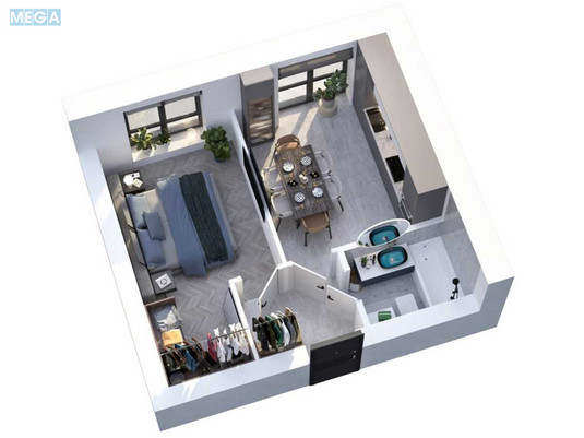 Новобудова, 4 поверхів, <a class="location-link" href="/gatnoe/" title="Недвижимость Гатне">Гатне</a>, Інститутська, 7 (изображение 3)