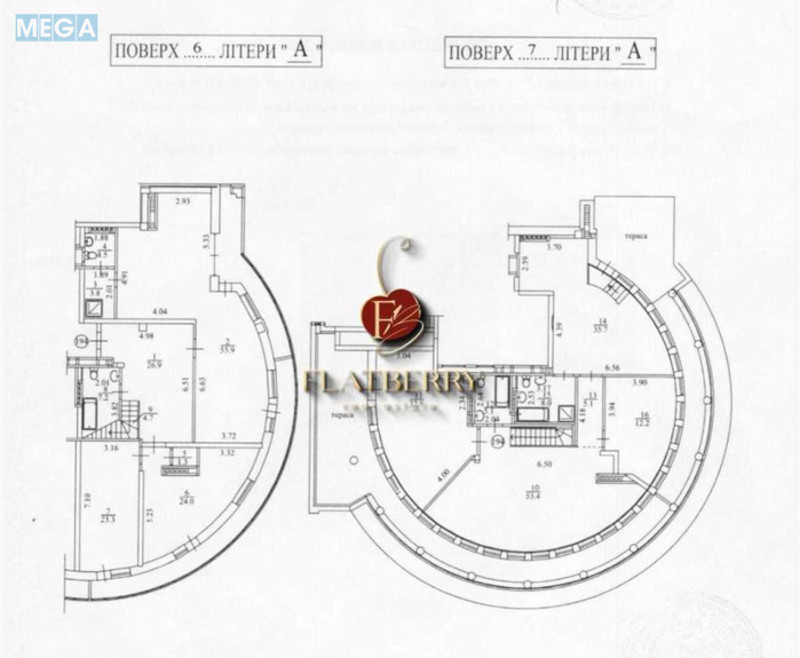 Продаж 5 кімнатної квартири (355/151/33), 6 пов. 7 пов. будинку, <a class="location-link" href="/kiev/" title="Недвижимость Київ">Київ</a>, <a class="location-link" href="/kiev/darnickij/" title="Недвижимость Дарницький район">Дарницький р-н</a>, Срібнокільська вул., 12 (изображение 24)
