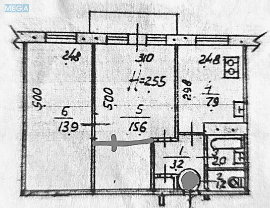 Продаж 2 кімнатної квартири (47/29/8), 6 пов. 9 пов. будинку, <a class="location-link" href="/kiev/" title="Недвижимость Київ">Київ</a>, <a class="location-link" href="/kiev/goloseevskij/" title="Недвижимость Голосіївський район">Голосіївський р-н</a>, Васильковская ул., 19/15 (изображение 13)