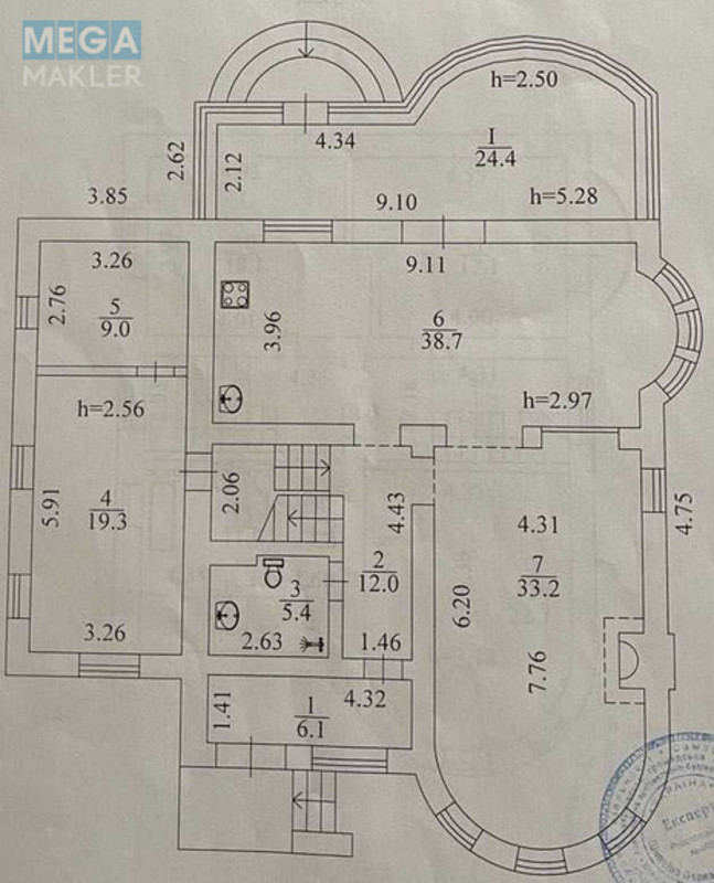 Продаж дома, 3&nbsp;поверху, 299&nbsp;кв.м, 5&nbsp;кімнат, ділянка 6&nbsp;соток, <a class="location-link" href="/kiev/" title="Недвижимость Київ">Київ</a>, <a class="location-link" href="/kiev/darnickij/" title="Недвижимость Дарницький район">Дарницький р-н</a>, 12-а Ентузіастів вул., 18 (изображение 10)