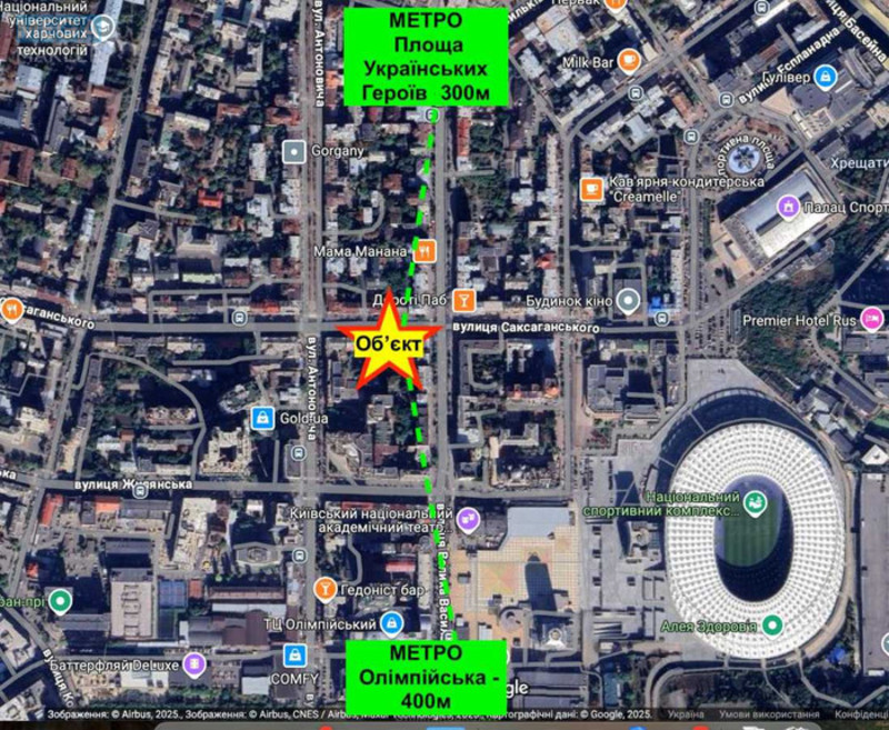 Оренда комерційної нерухомості, 21&nbsp;кв.м, под магазин, <a class="location-link" href="/kiev/" title="Недвижимость Київ">Київ</a>, <a class="location-link" href="/kiev/goloseevskij/" title="Недвижимость Голосіївський район">Голосіївський р-н</a>, Саксаганського вул., 27г (изображение 7)