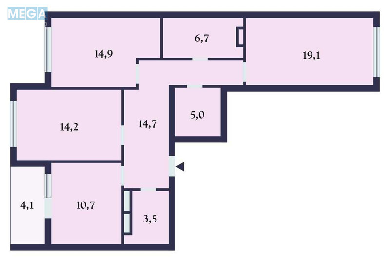 Продаж 3 кімнатної квартири (93/50/11), 2 пов. 16 пов. будинку, <a class="location-link" href="/kiev/" title="Недвижимость Київ">Київ</a>, <a class="location-link" href="/kiev/podolskij/" title="Недвижимость Подільський район">Подільський р-н</a>, Тираспольская ул., 52 (изображение 4)