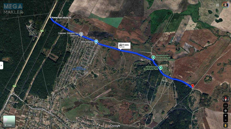 Продажа участка, 1&nbsp;600&nbsp;соток, участок под жилую застройку, <a class="location-link" href="/bogdanovka-selo-kv-brovarskij-rajon/" title="Недвижимость Богданівка">Богданівка</a>, Новобогданівська (изображение 10)