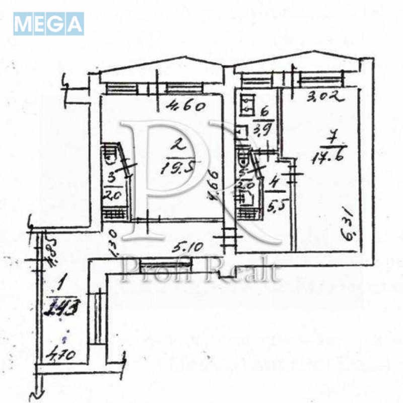 Продаж 2 кімнатної квартири (68/37/10), 4 пов. 9 пов. будинку, <a class="location-link" href="/kiev/" title="Недвижимость Київ">Київ</a>, <a class="location-link" href="/kiev/solomenskij/" title="Недвижимость Солом'янський район">Солом'янський р-н</a>, Пироговського Олександра вулиця, 6 (изображение 19)