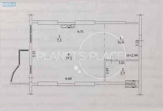 Продаж 1 кімнатної квартири (53/38/7), 22 пов. 32 пов. будинку, <a class="location-link" href="/kiev/" title="Недвижимость Київ">Київ</a>, <a class="location-link" href="/kiev/shevchenkovskij/" title="Недвижимость Шевченківський район">Шевченківський р-н</a>, Жилянська вул., 118 (изображение 3)