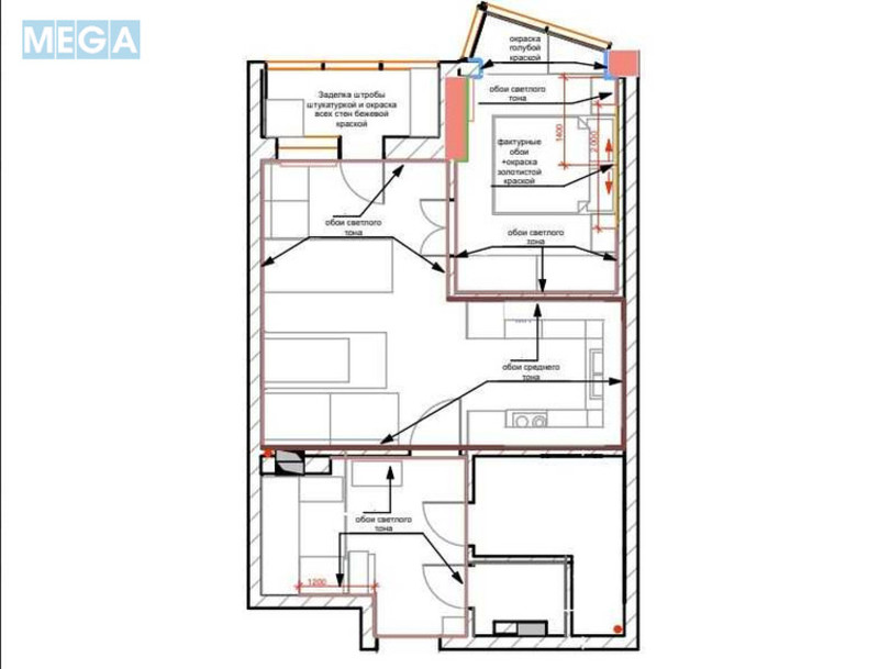 Продаж 1 кімнатної квартири (50/?/6), 3 пов. 25 пов. будинку, <a class="location-link" href="/kiev/" title="Недвижимость Київ">Київ</a>, <a class="location-link" href="/kiev/darnickij/" title="Недвижимость Дарницький район">Дарницький р-н</a>, Михаила Драгоманова ул., 2 (изображение 21)