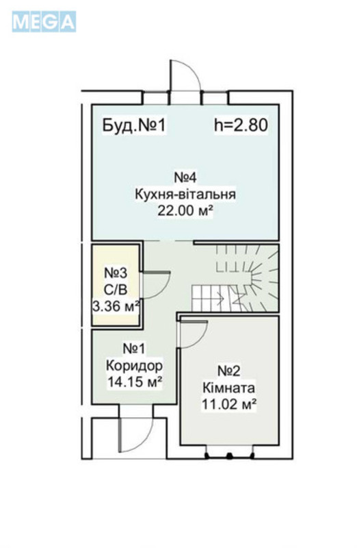 Продаж дома, 2&nbsp;поверху, 100&nbsp;кв.м, 5&nbsp;кімнат, ділянка 1,50&nbsp;сотка, <a class="location-link" href="/bucha/" title="Недвижимость Буча">Буча</a>, Яремчука, 5 (изображение 18)