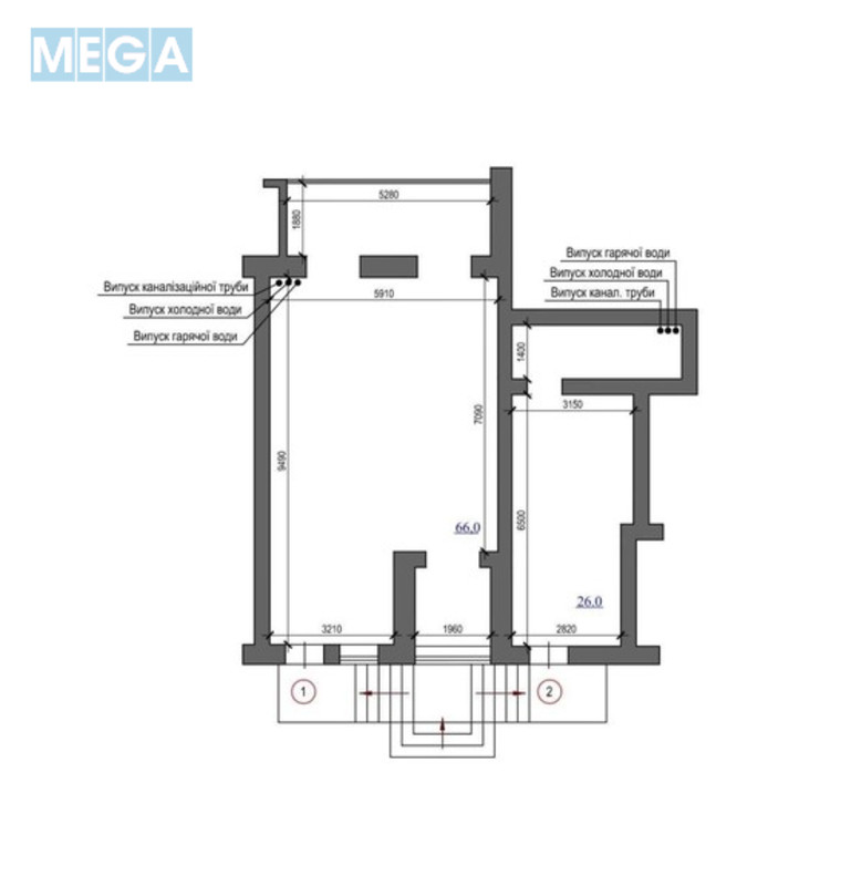 Продаж/оренда приміщення у житловому будинку, под магазин, свіжий ремонт, <a class="location-link" href="/kiev/" title="Недвижимость Київ">Київ</a>, <a class="location-link" href="/kiev/podolskij/" title="Недвижимость Подільський район">Подільський р-н</a>, Юрківська 17 ( <img src="https://megamakler.com.ua/metro/0000ff.gif" alt="" class="metro" /> м. Контрактовая площадь ) (изображение 2)