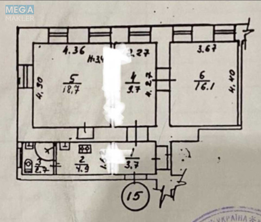 Оренда комерційної нерухомості, 56&nbsp;кв.м, под офис, <a class="location-link" href="/kiev/" title="Недвижимость Київ">Київ</a>, <a class="location-link" href="/kiev/pecherskij/" title="Недвижимость Печерський район">Печерський р-н</a>, Лютеранская ул., 16 (изображение 21)