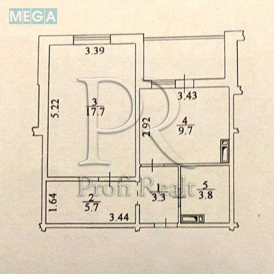 Продаж 1 кімнатної квартири (44/18/10), 22 пов. 25 пов. будинку, <a class="location-link" href="/kiev/" title="Недвижимость Київ">Київ</a>, <a class="location-link" href="/kiev/obolonskij/" title="Недвижимость Оболонський район">Оболонський р-н</a>, Балтійський провулок, 1 (изображение 11)