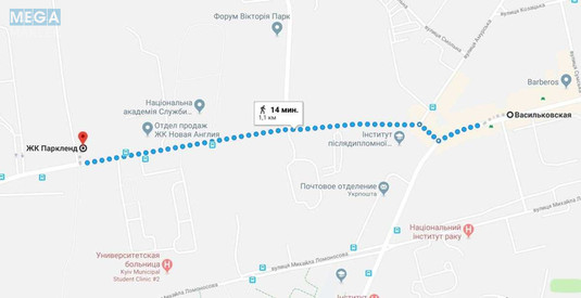 Оренда 1 кімнатної квартири, <a class="location-link" href="/kiev/" title="Недвижимость Київ">Київ</a>, <a class="location-link" href="/kiev/goloseevskij/" title="Недвижимость Голосіївський район">Голосіївський р-н</a>, Практична вул., 42 (изображение 11)