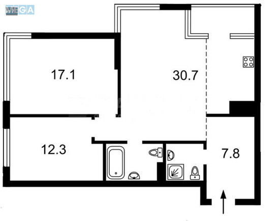 Оренда комерційної нерухомості, 85&nbsp;кв.м, под офис, <a class="location-link" href="/kiev/" title="Недвижимость Київ">Київ</a>, <a class="location-link" href="/kiev/pecherskij/" title="Недвижимость Печерський район">Печерський р-н</a>, Предславинська вул., 53 (изображение 15)