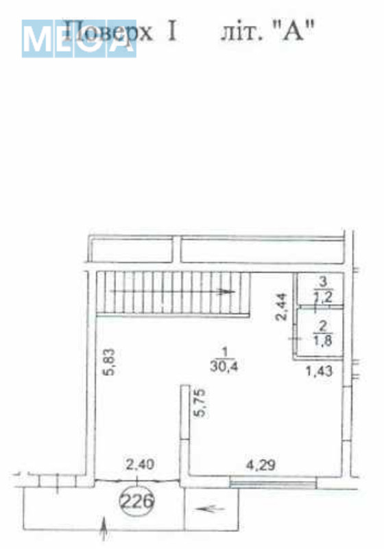 Продаж комерційної нерухомості, 235,60&nbsp;кв.м, под магазин, <a class="location-link" href="/kiev/" title="Недвижимость Київ">Київ</a>, <a class="location-link" href="/kiev/goloseevskij/" title="Недвижимость Голосіївський район">Голосіївський р-н</a>, Василя Симоненка вул., 5А (изображение 3)