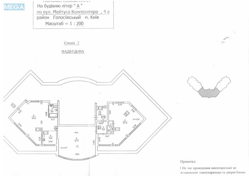Продаж окремої будівлі/побудови, 213,40&nbsp;кв.м, <a class="location-link" href="/kiev/" title="Недвижимость Київ">Київ</a>, <a class="location-link" href="/kiev/goloseevskij/" title="Недвижимость Голосіївський район">Голосіївський р-н</a>, Композитора Мейтуса вул., 4-А (изображение 3)