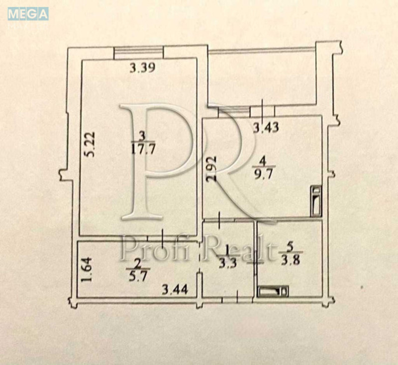 Продаж 1 кімнатної квартири (44/18/10), 22 пов. 25 пов. будинку, <a class="location-link" href="/kiev/" title="Недвижимость Київ">Київ</a>, <a class="location-link" href="/kiev/obolonskij/" title="Недвижимость Оболонський район">Оболонський р-н</a>, Балтійський пров., 1 (изображение 11)