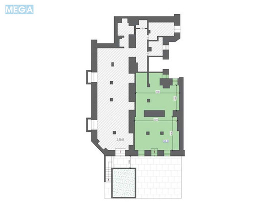 Продаж комерційної нерухомості, 84&nbsp;кв.м, под магазин, <a class="location-link" href="/kiev/" title="Недвижимость Київ">Київ</a>, <a class="location-link" href="/kiev/goloseevskij/" title="Недвижимость Голосіївський район">Голосіївський р-н</a>, Саксаганського вул., 61/17 (изображение 8)