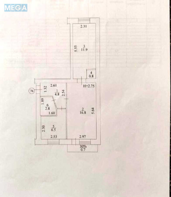 Оренда 2 кімнатної квартири, <a class="location-link" href="/kiev/" title="Недвижимость Київ">Київ</a>, <a class="location-link" href="/kiev/dneprovskij/" title="Недвижимость Дніпровський район">Дніпровський р-н</a>, Будівельників вул., 8 (изображение 14)