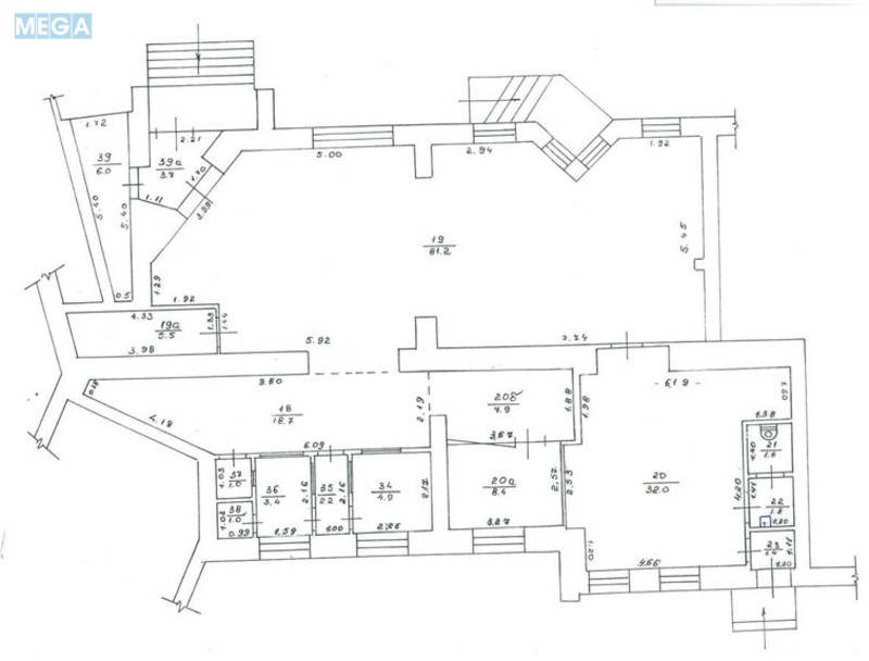 Продаж комерційної нерухомості, 181,50&nbsp;кв.м, под офис, <a class="location-link" href="/kharkov/" title="Недвижимость Харків">Харків</a>, <a class="location-link" href="/kharkov/moskovskij/" title="Недвижимость Московский район">Московский р-н</a>, Університетська вул., 35/2 (изображение 23)
