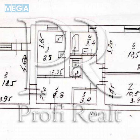 Продаж 3 кімнатної квартири (71/45/10), 16 пов. 18 пов. будинку, <a class="location-link" href="/kiev/" title="Недвижимость Київ">Київ</a>, <a class="location-link" href="/kiev/dneprovskij/" title="Недвижимость Дніпровський район">Дніпровський р-н</a>, Тичини Павла проспект, 8 (изображение 21)