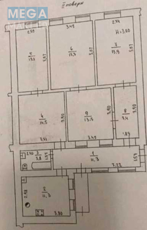 Оренда комерційної нерухомості, 107&nbsp;кв.м, под офис, <a class="location-link" href="/odessa/" title="Недвижимость Одеса">Одеса</a>, <a class="location-link" href="/odessa/primorskij/" title="Недвижимость Приморський район">Приморський р-н</a>, Новосельского, 55 (изображение 2)