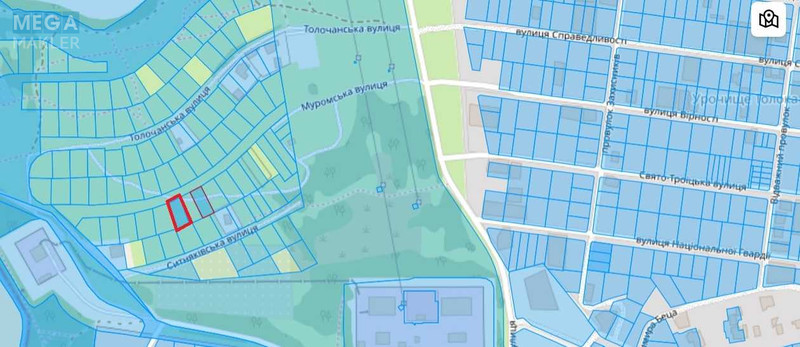 Продажа участка, 7,38&nbsp;соток, участок под жилую застройку, <a class="location-link" href="/kiev/" title="Недвижимость Київ">Київ</a>, <a class="location-link" href="/kiev/desnyanskij/" title="Недвижимость Деснянський район">Деснянський р-н</a>, Вірності вул. (изображение 18)